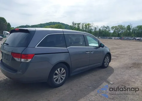 2014 Honda Odyssey Ex z USA, uszkodzony, nr VIN 5FNRL5H44EB057443